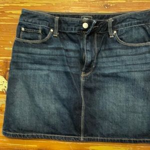 Denim GAP mini skirt